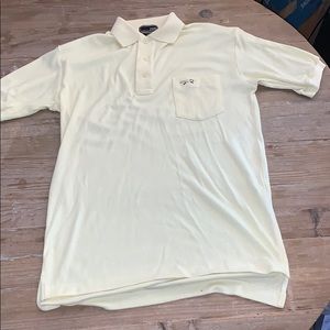 ♓️Yellow polo FOX used good condition spotless♓️